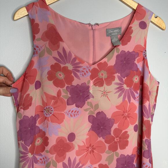 Old Navy Collection Women's Vintage Pale Floral Print Sheath Dress Size 10 - Picture 2 of 8